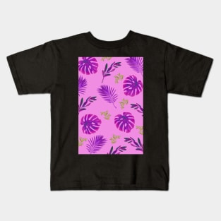 Beautiful Floral Print Kids T-Shirt